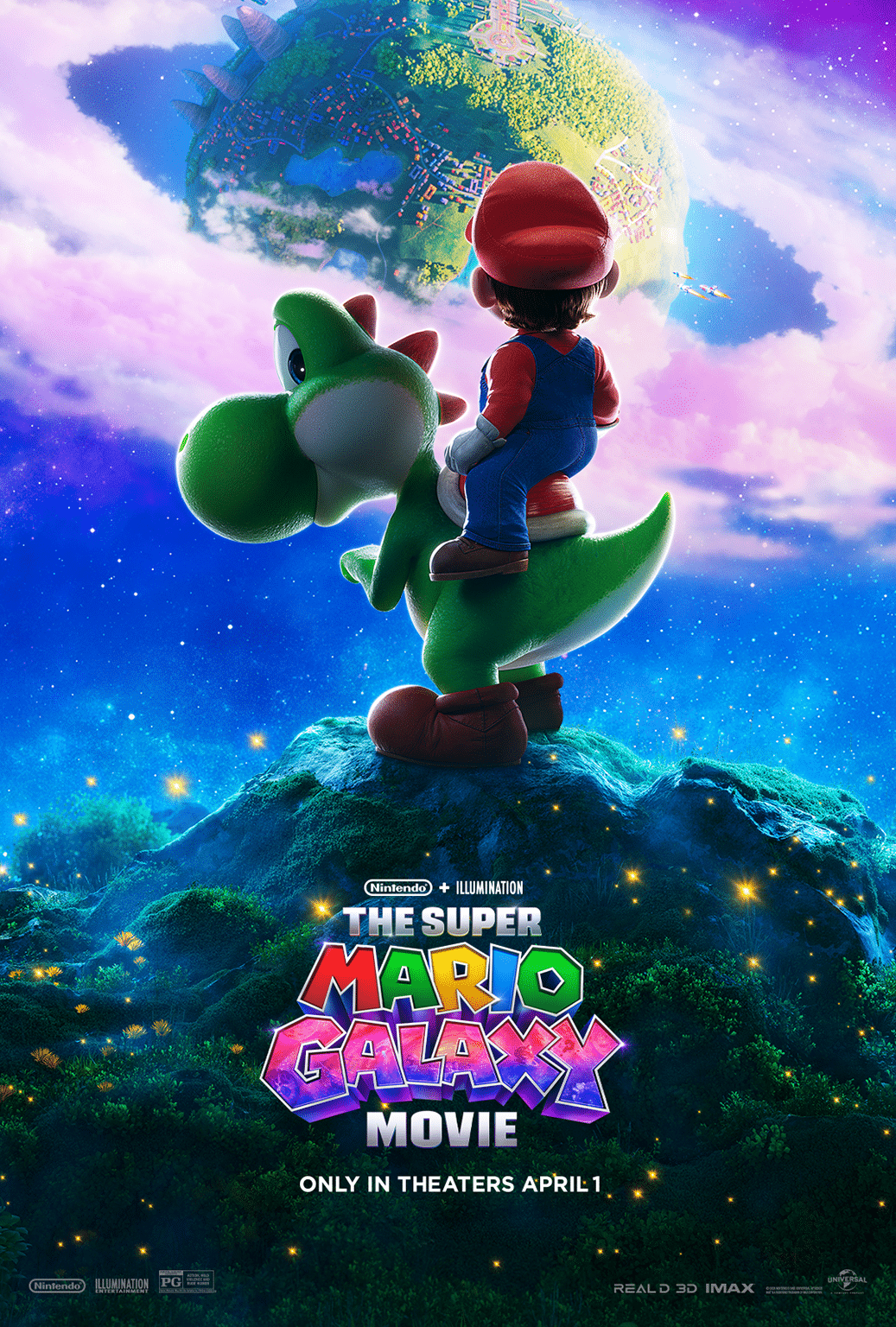 The Super Mario Galaxy Movie - Coming April 1