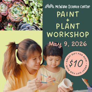 Paint + Plant Workshop - May 9, 2026